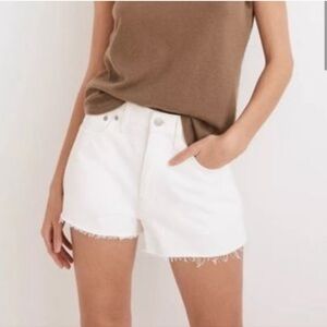 Madewell Relaxed Denim Cut Off Shorts